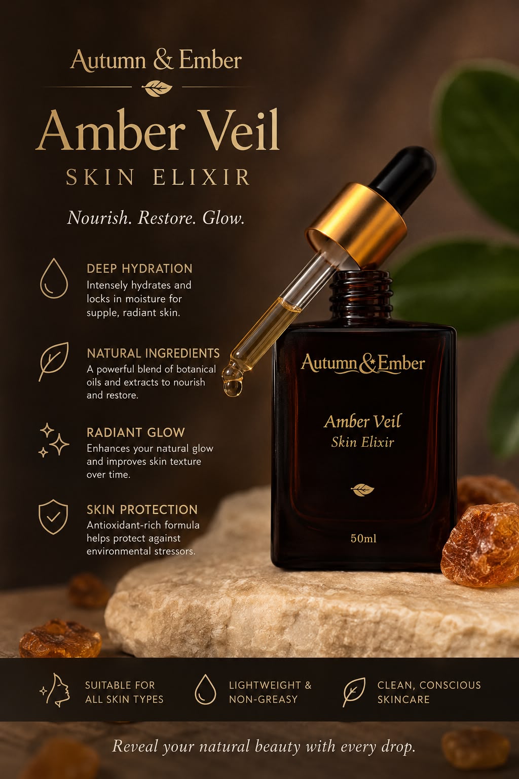 Amber Veil - Skin Elixir
